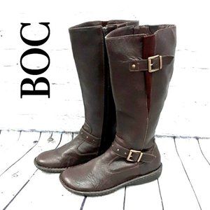BOC Brown Leather Tall Austin Boots Sz 9.5
